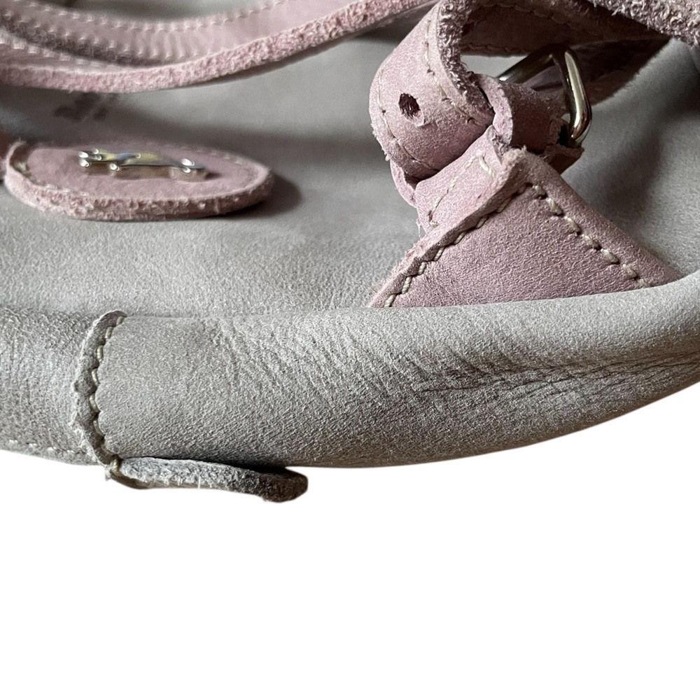 Roots Pastel Pink and Gray Women's Backpack - Picture 7 of 12